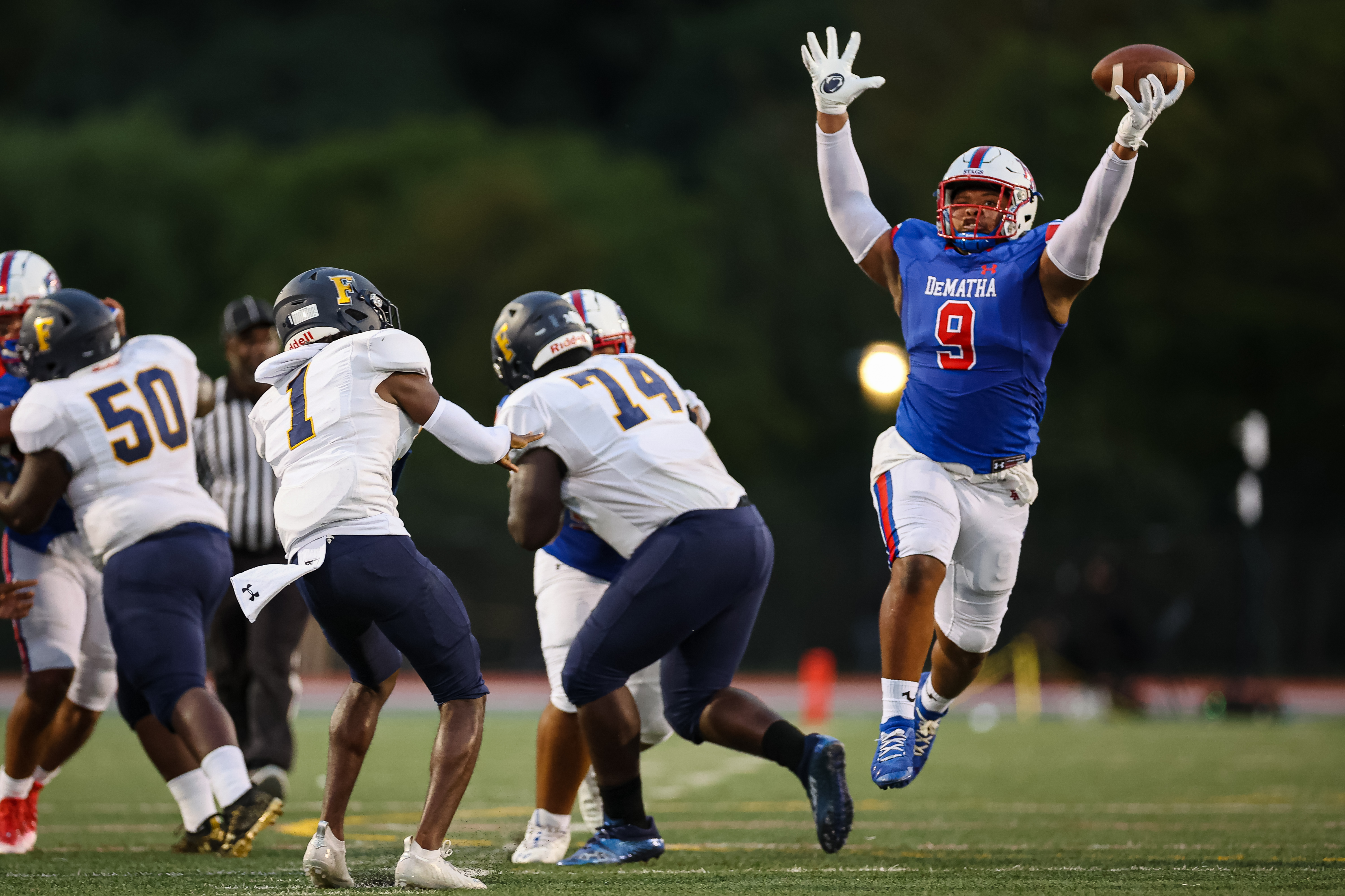 St. John's vs DeMatha Live Stream H.S Football