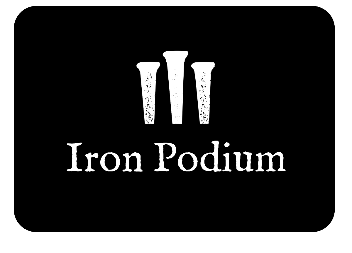 Iron podium
